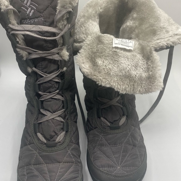 Columbia Minx Mid II Omni Heat Waterproof Snow Boots women’s Size 9 - Picture 10 of 12